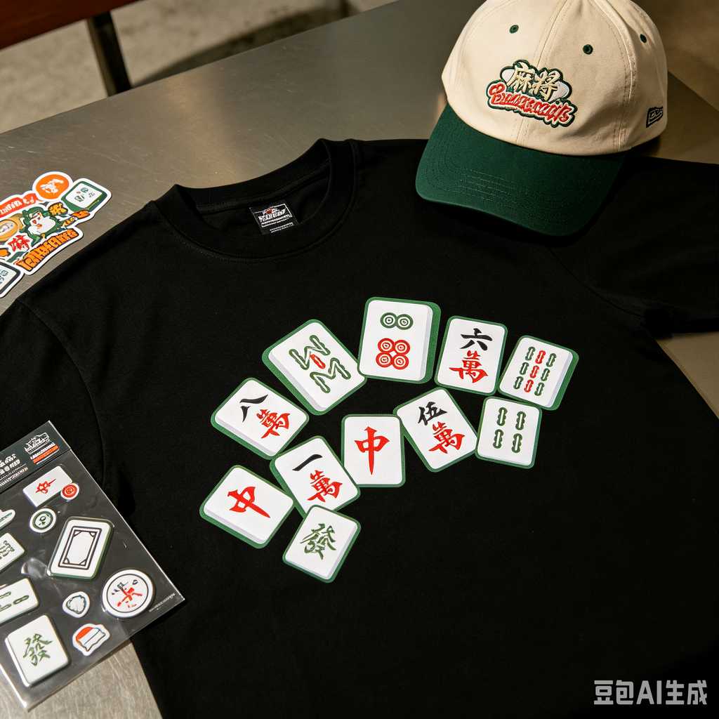 space saving mahjong game set