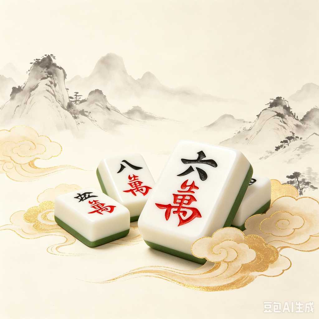luxury minimalist mahjong set