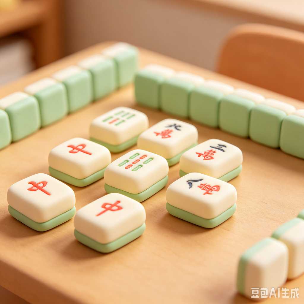 mahjong table mat